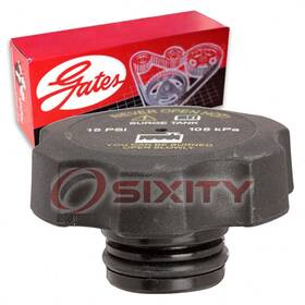 Gates Sx-1864 Radiator Cap For 1999-2012 Gmc Sierra 1500 4.3l 4.8l 5.3l 6.0l 6.2l V6 Uj