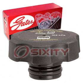 Gates Sx-2327 Engine Coolant Reservoir Cap For 2015-2017 Chrysler 200 2.4l 3.6l L4 Ew