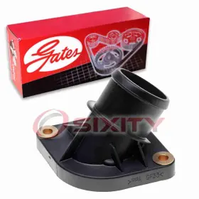 Sx-2345 Gates Engine Coolant Water Outlet For 2000-2011 Dodge Dakota 3.7l 4.7l V6 V8 Sw