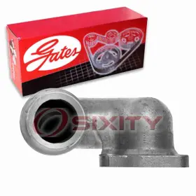 Sx-3366 Gates Engine Coolant Water Outlet For 2000-2007 Dodge Ram 3500 5.9l L6 Belts Ve