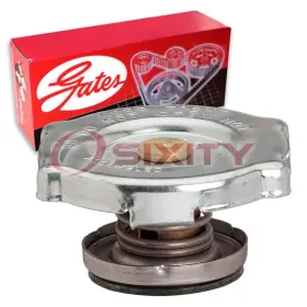 Sx-7965 Gates Radiator Cap For 1963 Mg Magnette 1.6l L4 Antifreeze Cooling System Au