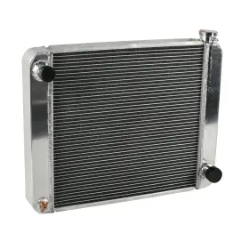 162421 Gegeracing 2 Row 24 Inch X 19 Aluminum Single Pass Radiator With Drain Switch For Gm Chevy