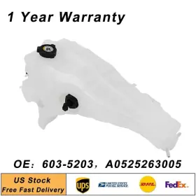 Geminiauto-usus 510001235191 Coolant Reservoir Tank For Freightliner Cascadia Century Heavy Duty Pressurized