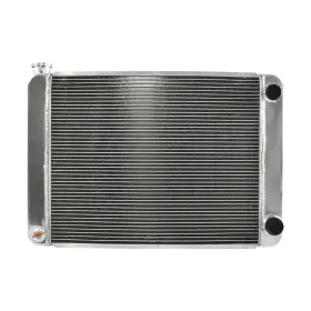 162722 Gesangf 61 For Gm Chevy 2 Row Aluminum 27.5 Inch X 19 Double Pass Radiator With Drain Switch