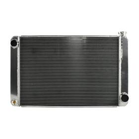 Gesangf 61 163123 For Gm Chevy 2 Row Aluminum 31 Inch X 19 Triple Pass Radiator With Drain Switch