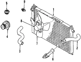 03090414 Gm Genuine Alum N00andl73andm40 Radiator Assembly 03090414 Gm Genuine Alum N00andl73andm40 Radiator Assembly