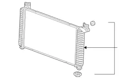 84186716 Gm Genuine Radiator