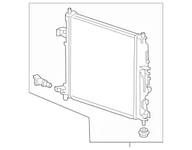 86551904 Gm Genuine W S Radiator