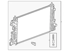 42771761 Gm Genuine Parts Radiator