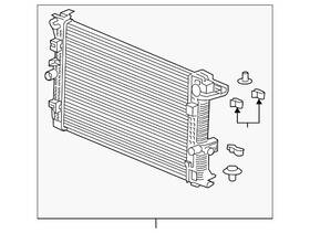 Gm Genuine Parts 84989891 Radiator