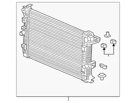 84989891 Gm Genuine Parts Radiator