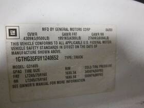 Gmc Truck 675-02469 Radiator 8-395 Fits 96-02 Express 2500 Van 71863