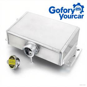 Gof Oc-1009-s 1.6l Aluminum Radiator Coolant Overflow Water Tank Expansion Reservoir Bottle Us