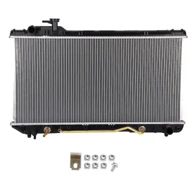 12737665 Goodypartsparts Cu1859 Aluminum Radiator For 1996-1997 Toyota Rav4 2.0l L4 2-door
