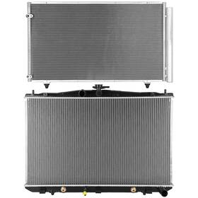 Goodypartsparts 12768835 Radiator And Ac Condenser Cooling For 2012-2015 Lexus Rx350 Toyota Sienna
