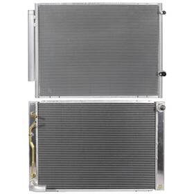 Goodypartsparts 12768849 Radiator Ac Condenser Cooling Kit Aluminum For 2004-2006 Toyota Sienna