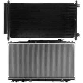 12768987 Goodypartsparts Radiator And Ac Condenser Cooling For Honda Accord 08-12 Crosstour 12-14