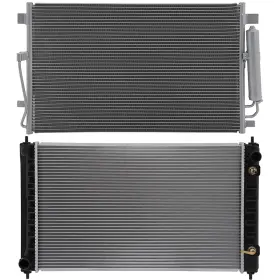 12769026 Goodypartsparts Radiator Ac Condenser Cooling For Nissan Altima 07-13 Maxima 09-14