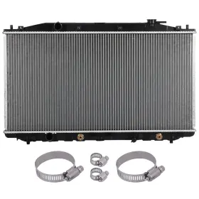 12820459 Goodypartsparts Radiator For Honda Accord 08-12 Crosstour 12-15 With Universal Oil Hose Clamps Kit