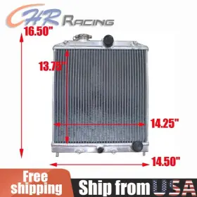1290aa Gpi Racing Aluminum Radiator Honda Civic Ek Eg 92-00 D15/d16 1.1 Inch 28mm Inlet/outlet Mt 1290aa Gpi Racing Aluminum Radiator Honda Civic Ek Eg 92-00 D15/d16 1.1 Inch 28mm Inlet/outlet Mt