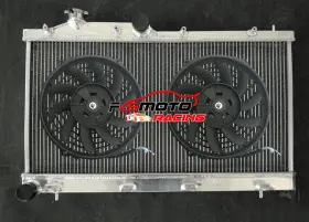 Fa20dit Gpi Racing 13459 Aluminum Radiator Fans For 2015-2021 20 19 Subaru Wrx Va 2.0l Turbo Mt