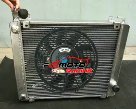 5t6v Gpi Racing 3 Row For 1972-1977 Triumph Stag 3.0l V8 Mk2 75 76 Mt Aluminum Radiator Fan