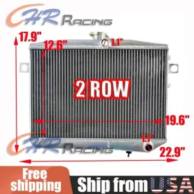 Gpi Racing 624339331088 Aluminum Radiator For Volvo Amazon Combi P1800 S/e/es B18 B20 Gt 59-70 Mt