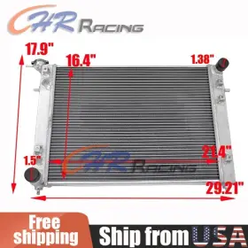 Gpi Racing 624339339060 For Holden Commodore Vn Vg Vp Vr Vs V6 3.8l Aluminum Radiator At/ Mt 1988-1997