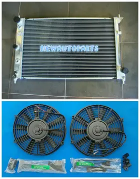B8gj5z3 Gpi Racing 52mm Aluminum Radiator Fans 2002-2008 For Ford Falcon Xr6 Xr8 Ba Bf Turbo V8 At
