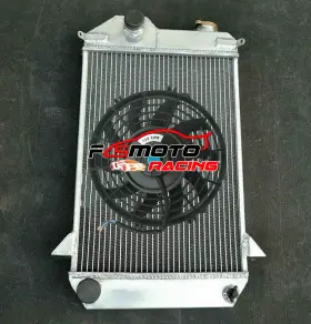 B8mp9 Gpi Racing 62mm 3 Row Aluminum Radiator Fan For 1961-1965 Triumph Tr4 1962 1964 1963 Mt
