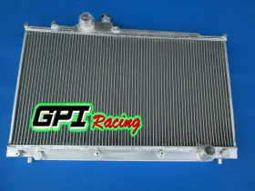 F5df5f5 Gpi Racing Fit Lexus Is300 2001-2005 Manual Aluminum Radiator 01 02 03 04 05 50mm 2row