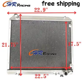 Hc3281001 Gpi Racing 2 Row Aluminum Radiator For 1968-1971 Mercedes-benz 280sl 280 Xl W113 2.8l At