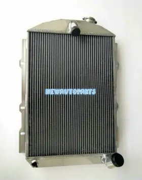 M6kn6 Gpi Racing Aluminum Radiator For 1938 Chevy Hot/street Rod 6 Cyl. With Tranny Cooler Mt