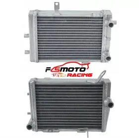 Gpi Racing S4 B6 Left Right Aux Aluminum Radiator For 2003-2008 Audi B7 4.2l Rs4