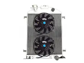 Xbc565698 Gpi 3 Row Aluminum Radiator Fans For Ford Car With Chevy 350 V8 Shell 1930-1931 1932