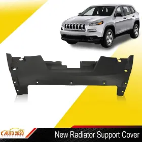 E-02arc3924abk Grandorange Radiator Support Cover Panel Replacement New Fit For Jeep Cherokee 2014-2018 Us