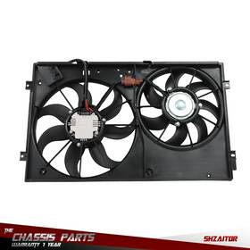 Handdo Ie377676es Radiator Cooling Fan Assembly For Volkswagen Golf Jetta Rabbit Beetle 2.0l 2.5l