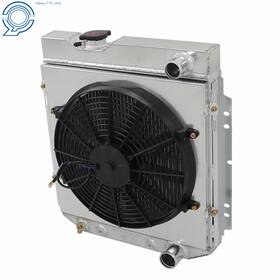 Happy19star Hp82509 1963-66 For Ford Mustang/falcon Mercury Comet At Mt V8 3row Radiator Fan Shroud