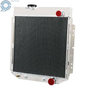 Happy19star Hp82521 3 Row Aluminum Radiator For Ford Mustang 1964-1966 Falcon Comet 1960-1965 V8 Mt