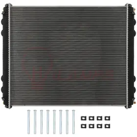 10874436 Hilamps For 2000-2003 2008-11 Freightliner Columbia 99-01 Fl112 Aluminum Truck Radiator
