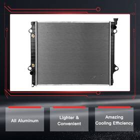Hilamps 11380169 For 05-11 Toyota Tacoma 2.7l L4 4.0l V6 Cu2802 Aluminum Car Radiator Replacement