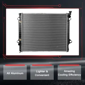 11380169 Hilamps For 05-11 Toyota Tacoma 2.7l L4 4.0l V6 Cu2802 Aluminum Car Radiator Replacement