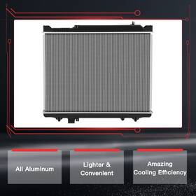 Hilamps 11380244 For 05-06 Suzuki Xl-7 2.7l V6 Fits Cu2933 Fast Free Shipping Aluminum Radiator