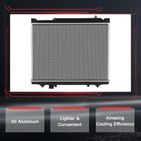 11380244 Hilamps For 05-06 Suzuki Xl-7 2.7l V6 Fits Cu2933 Fast Free Shipping Aluminum Radiator