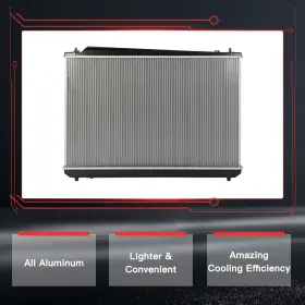 11380419 Hilamps For 1998-2003 Toyota Sienna 3.0l 5-door 4-door Replacement Aluminum Radiator