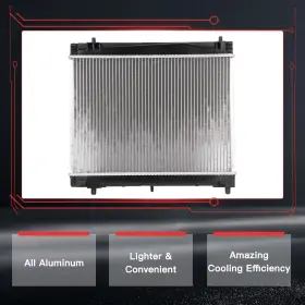 11380644 Hilamps For 2006-2013 Toyota Yaris 1.5l L4 Cu2890 New Replacement Aluminum Radiator 11380644 Hilamps For 2006-2013 Toyota Yaris 1.5l L4 Cu2890 New Replacement Aluminum Radiator