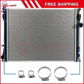 12783189 Hilamps For 2006-09 Chrysler 300 Dodge Charger 4-door With Oil Hose Clamps Kit Radiator