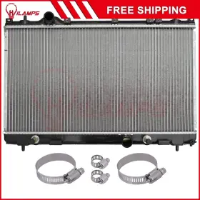 12783203 Hilamps For 00-02 Chrysler Neon Dodge With Universal Oil Hose Clamps Kit Radiator