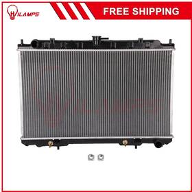 Hilamps 12824107 For 2002-2004 Infiniti I30 I35 00-03 Nissan Maxima 3.5l V6 Aluminum Radiator