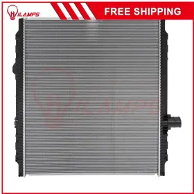 12824138 Hilamps For 2008-2013 Peterbilt 388 2008-2011 387 Aluminum Truck Radiator